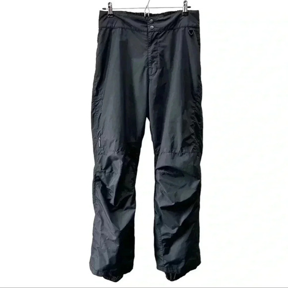 Columbia Ski Snowboard Nylon Pants Waterproof Outdoor Splash Storm Black Medium - Picture 14 of 14